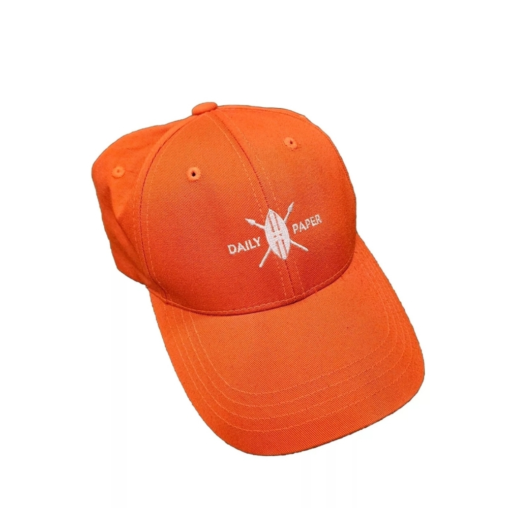 Daily Paper Baseball Hat, One Size, Orange